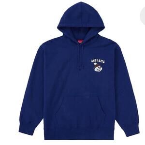 Supreme Snowman Hooded Sweatshirt Dark Royal